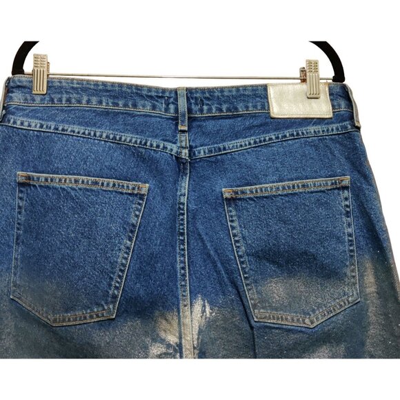 H&M Two Toned Ombre Woman's Jeans size 14 jeans - Picture 5 of 9